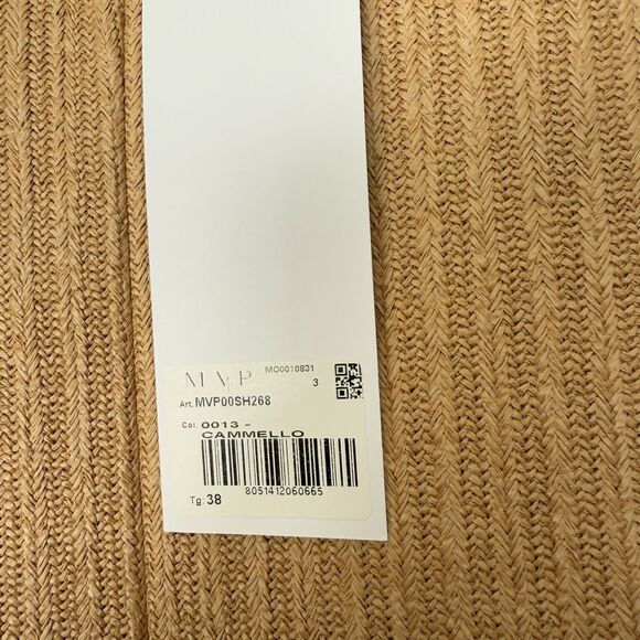 Maria Vittoria Paolillo Women’s 38 High Waist Shorts New - Picture 3 of 6